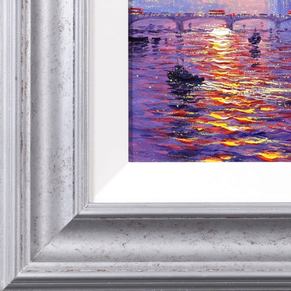 Westminster Sparkle by Andrew Grant Kurtis, original painting, detail