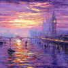 Westminster Sparkle by Andrew Grant Kurtis, original painting