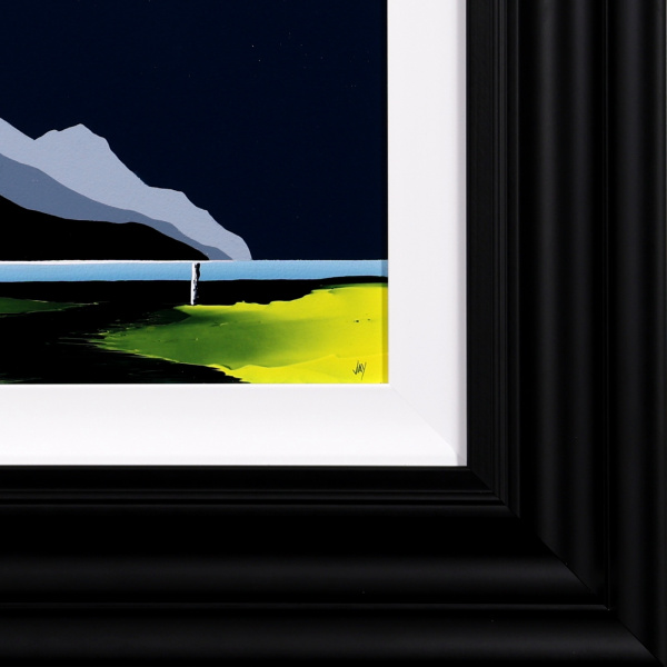 Bay View Cottage by Jay Nottingham, original painting, detail