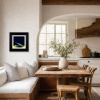 Bay View Cottage by Jay Nottingham, original painting, in room
