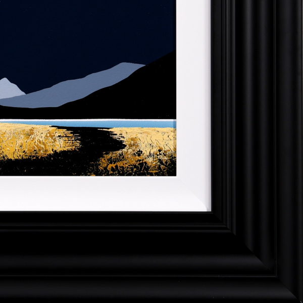 Mountain Retreat by Jay Nottingham, original painting, detail