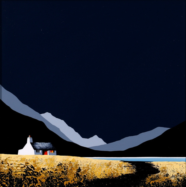 Mountain Retreat by Jay Nottingham, original painting