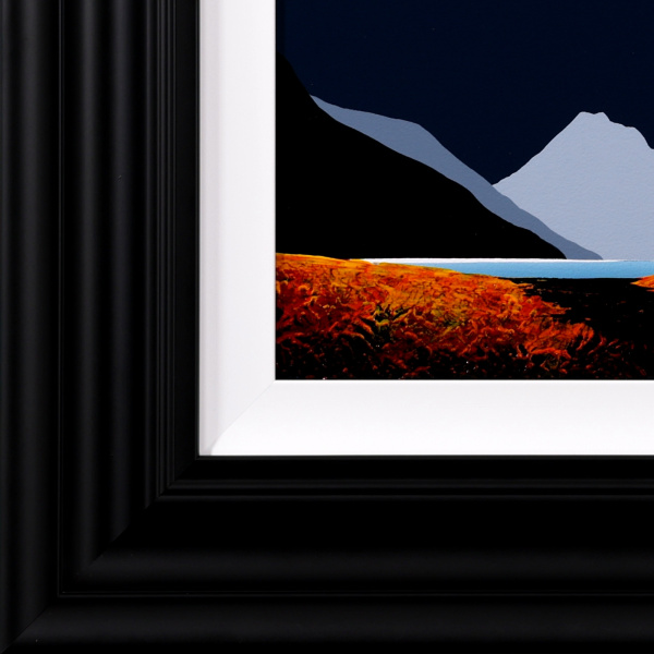 Silent Evening by Jay Nottingham, original painting, detail