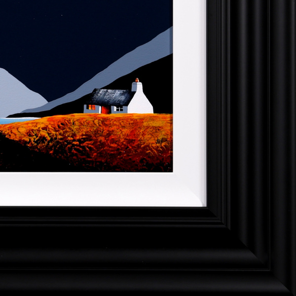 Silent Evening by Jay Nottingham, original painting, detail