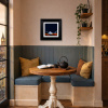 Silent Evening by Jay Nottingham, original painting, in room
