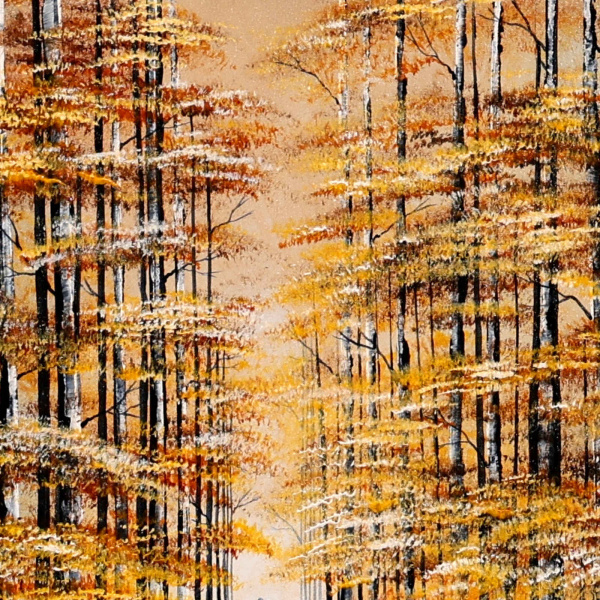 Our Secret by Jay Nottingham, original painting, detail