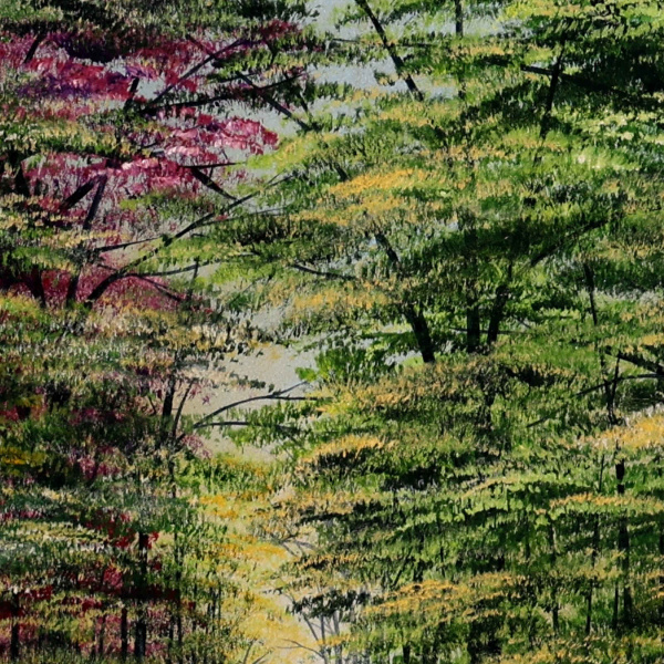 Be Mine by Jay Nottingham, original painting, detail