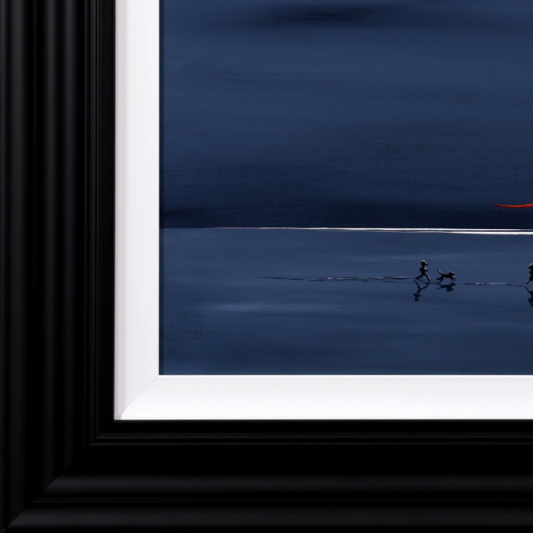 Flying Together by Jay Nottingham, original painting, detail