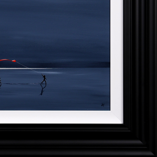 Flying Together by Jay Nottingham, original painting, detail