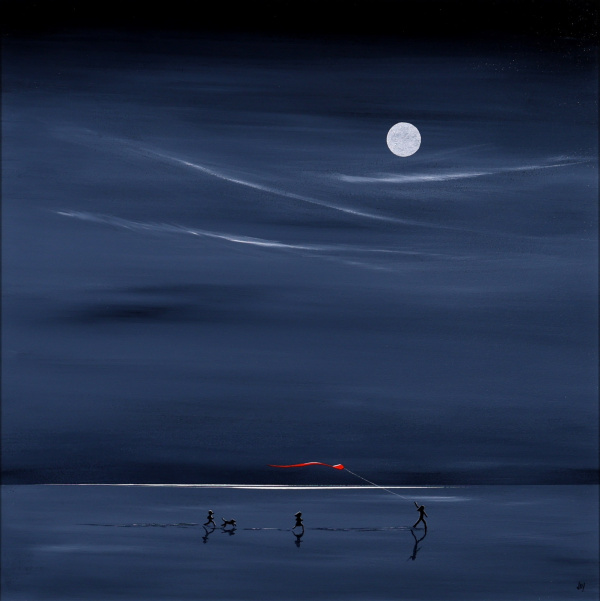 Flying Together by Jay Nottingham, original painting