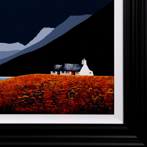 Gentle Breezes by Jay Nottingham, original painting, detail