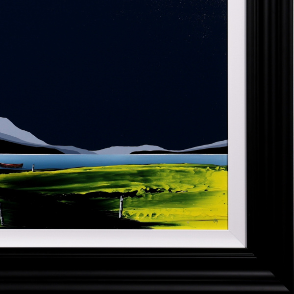 Water’s Edge by Jay Nottingham, original painting, detail