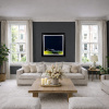 Water’s Edge by Jay Nottingham, original painting, in room