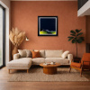 Water’s Edge by Jay Nottingham, original painting, in room