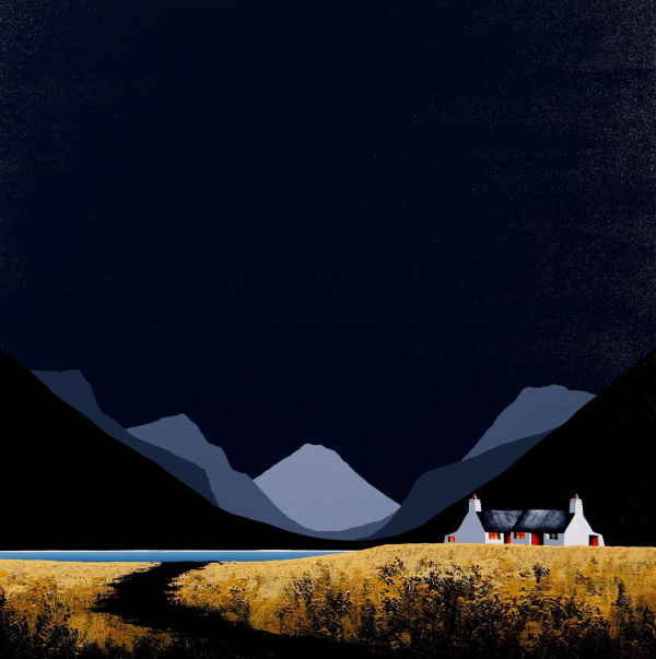 High Ridge Cottage by Jay Nottingham, original painting