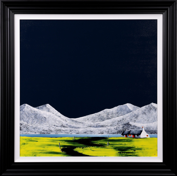 Winter Cottage by Jay Nottingham, original painting