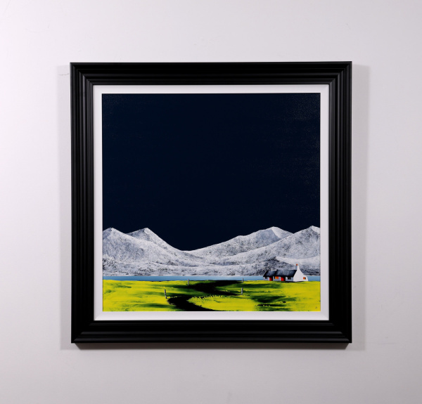 Winter Cottage by Jay Nottingham, original painting