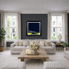 The Old Boathouse by Jay Nottingham, original painting, in room