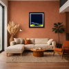 The Old Boathouse by Jay Nottingham, original painting, in room