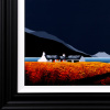 Distant Shores by Jay Nottingham, original painting, detail