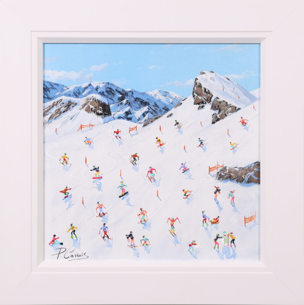 Alpine Escape I by Paola Cassais, original painting