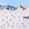Alpine Escape I by Paola Cassais, original painting