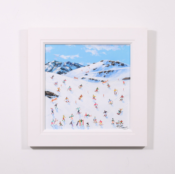 First Tracks by Paola Cassais, original painting