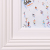 Ski Season Cheer by Paola Cassais, original painting, detail