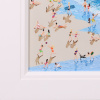 Seaside Joy I by Paola Cassais, original painting, detail