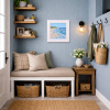 Seaside Joy I by Paola Cassais, original painting, in room