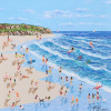 Seaside Joy I by Paola Cassais, original painting