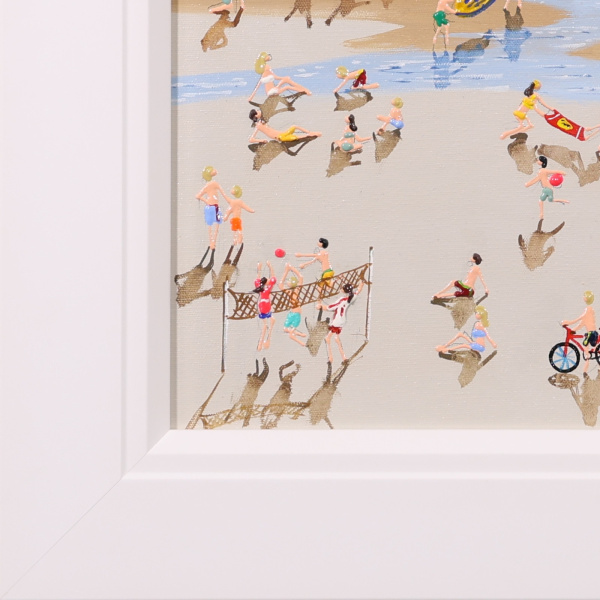 Summer Shores by Paola Cassais, original painting, detail