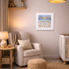 Summer Shores by Paola Cassais, original painting, in room