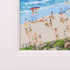 Coastal Moments by Paola Cassais, original painting, detail