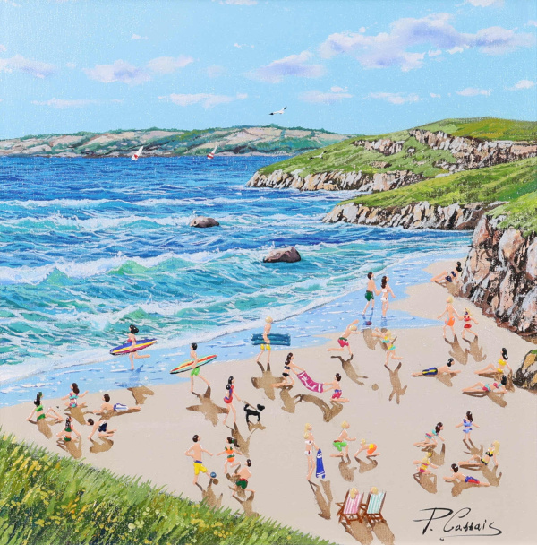 Beachside Bliss by Paola Cassais, original painting