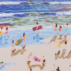 Endless Summer by Paola Cassais, original painting, detail