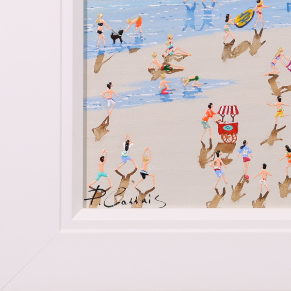 Endless Summer by Paola Cassais, original painting, detail