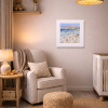 Endless Summer by Paola Cassais, original painting, in room
