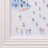 Alpine Panorama by Paola Cassais, original painting, detail