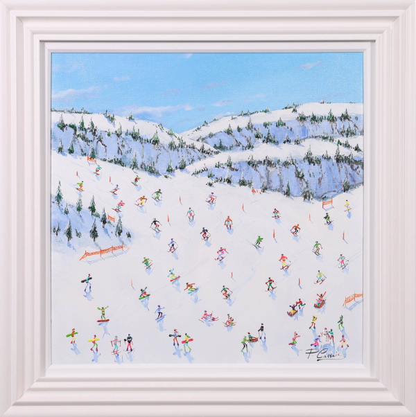 Alpine Panorama by Paola Cassais, original painting