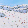 Alpine Panorama by Paola Cassais, original painting