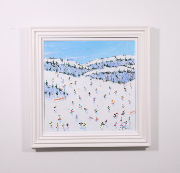 Alpine Panorama by Paola Cassais, original painting