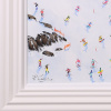 Snowfall Spirit by Paola Cassais, original painting, detail