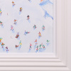 Snowfall Spirit by Paola Cassais, original painting, detail