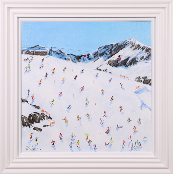 Snowfall Spirit by Paola Cassais, original painting