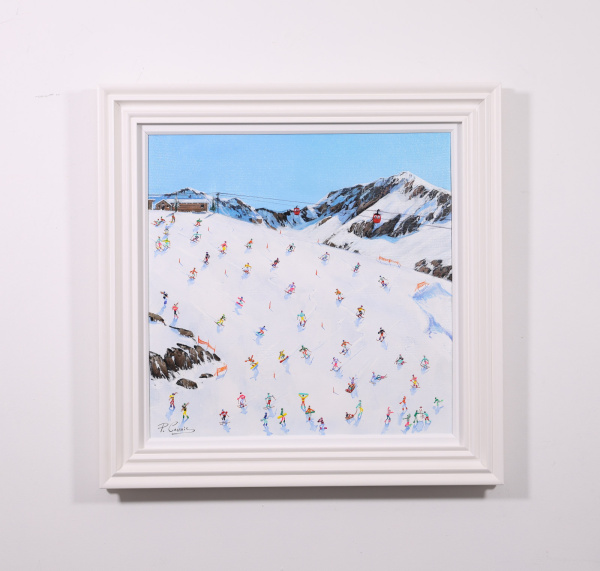 Snowfall Spirit by Paola Cassais, original painting