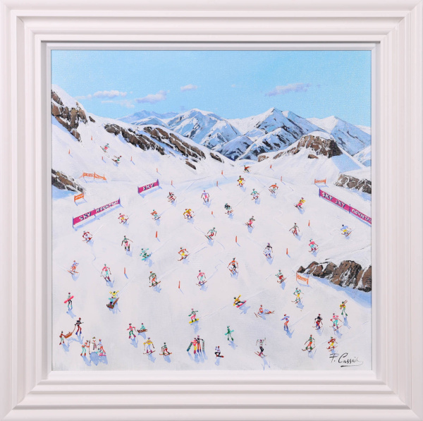Mountain Celebration by Paola Cassais, original painting