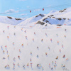 Grand Alpine Day by Paola Cassais, original painting