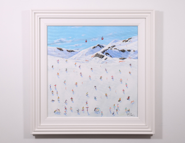 Grand Alpine Day by Paola Cassais, original painting