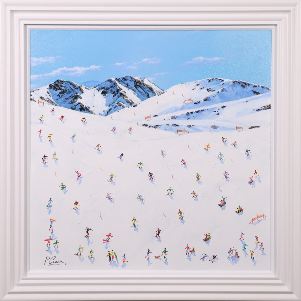 Winter Heights by Paola Cassais, original painting